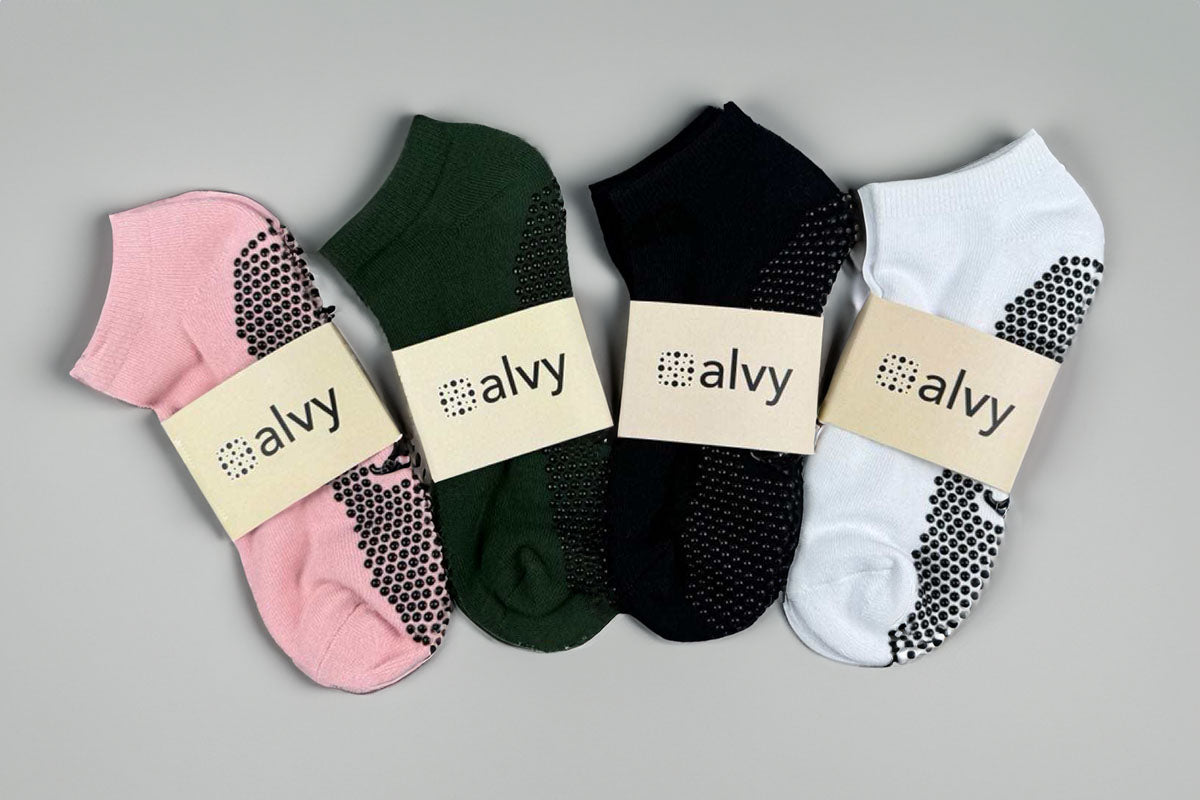 alvy low rise grip socks
