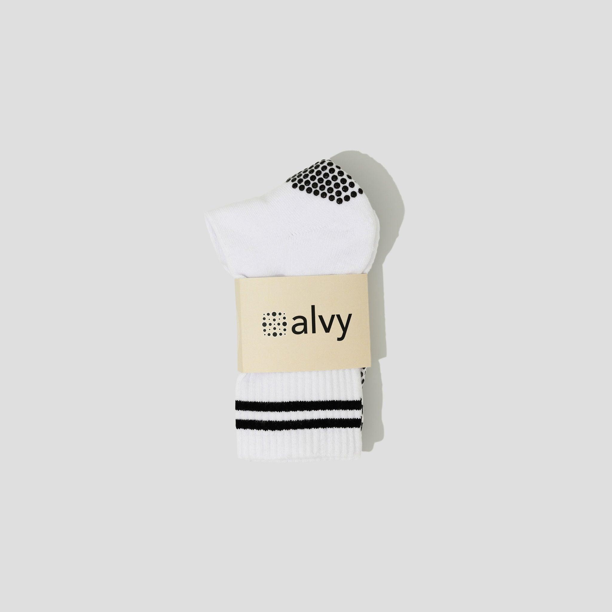 Alvy crew pearl white packaged