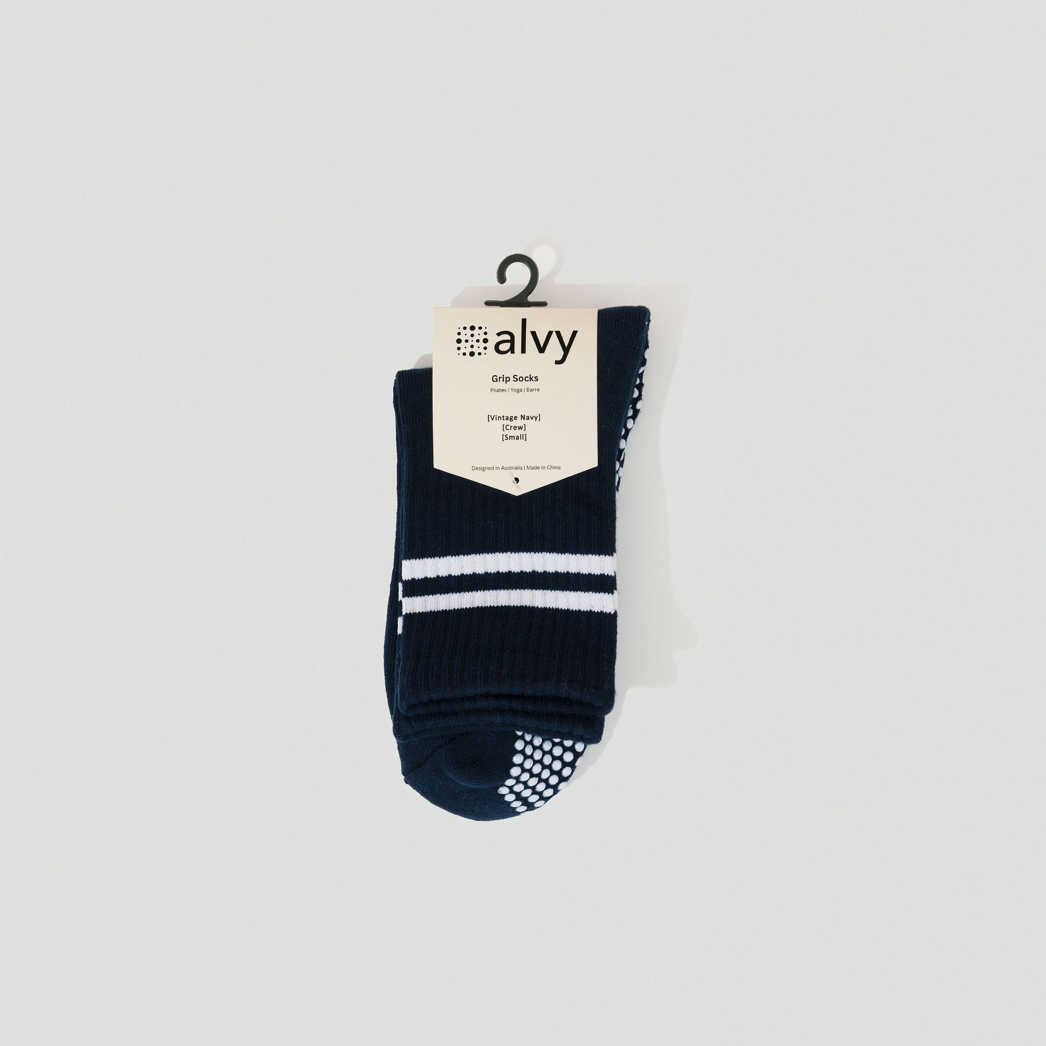 Alvy crew vintage navy pair