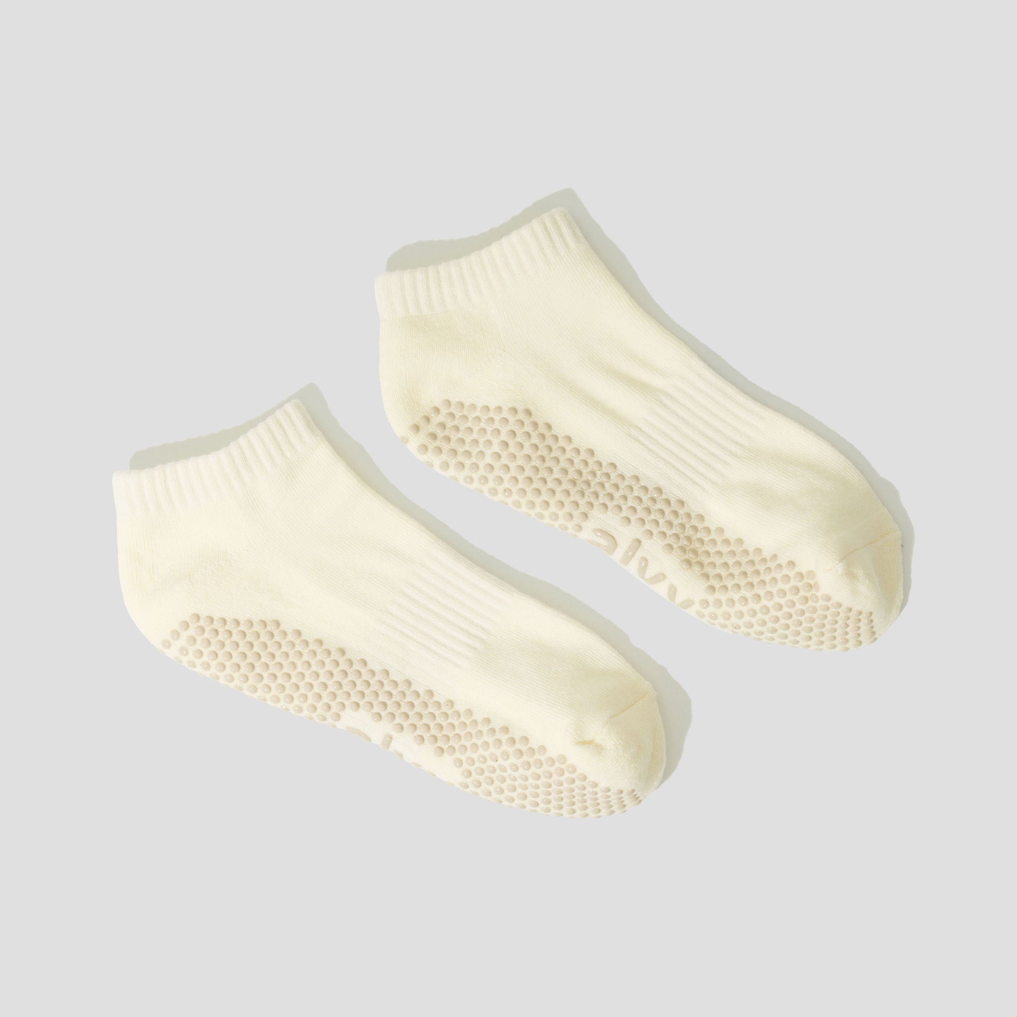 alvy ankle Pilates grip socks bronze