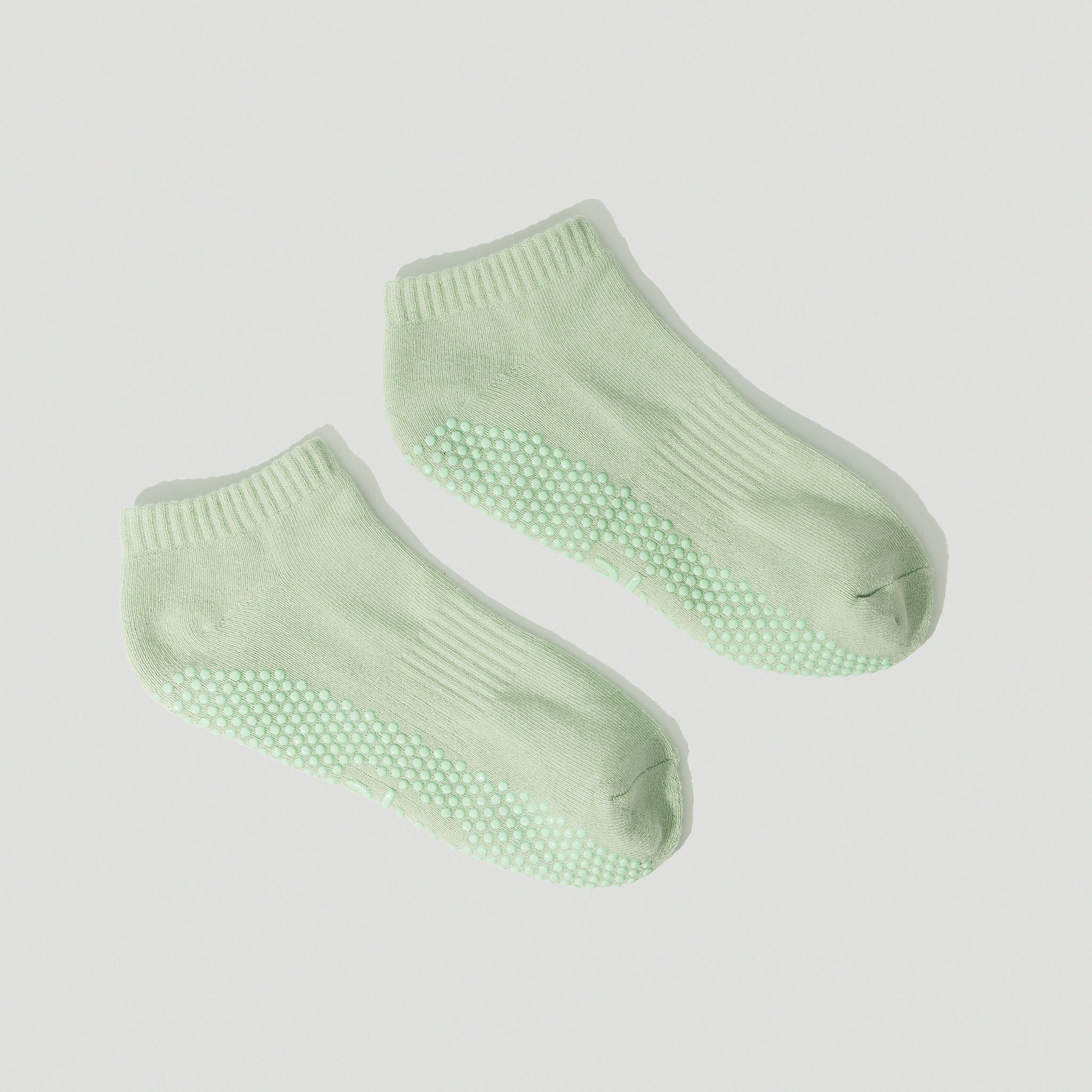 alvy ankle Pilates grip socks jade