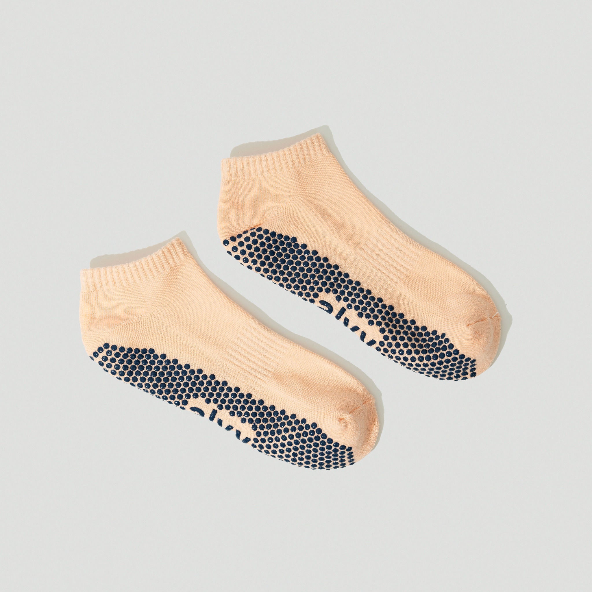 alvy ankle grip sock coral