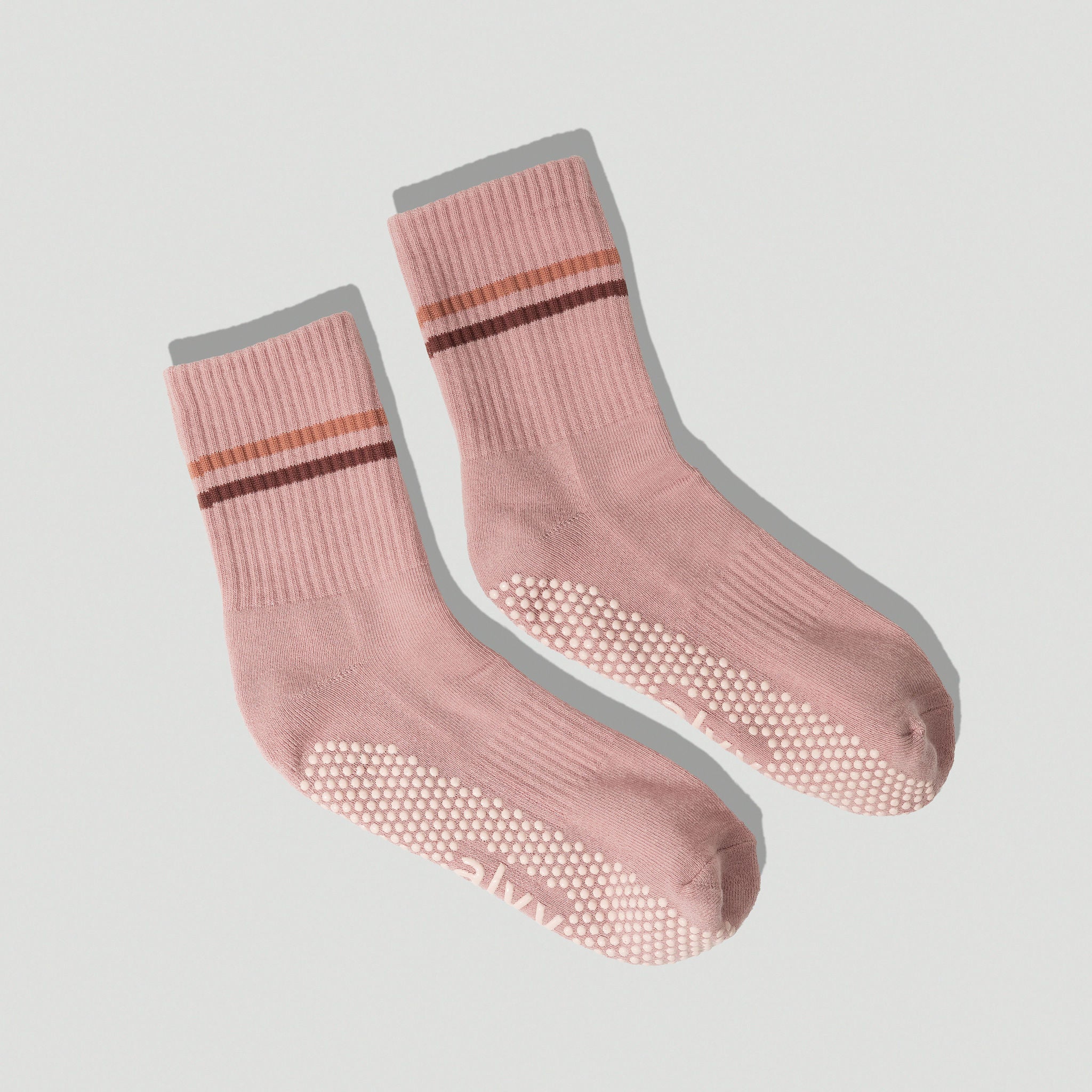 alvy crew socks blush