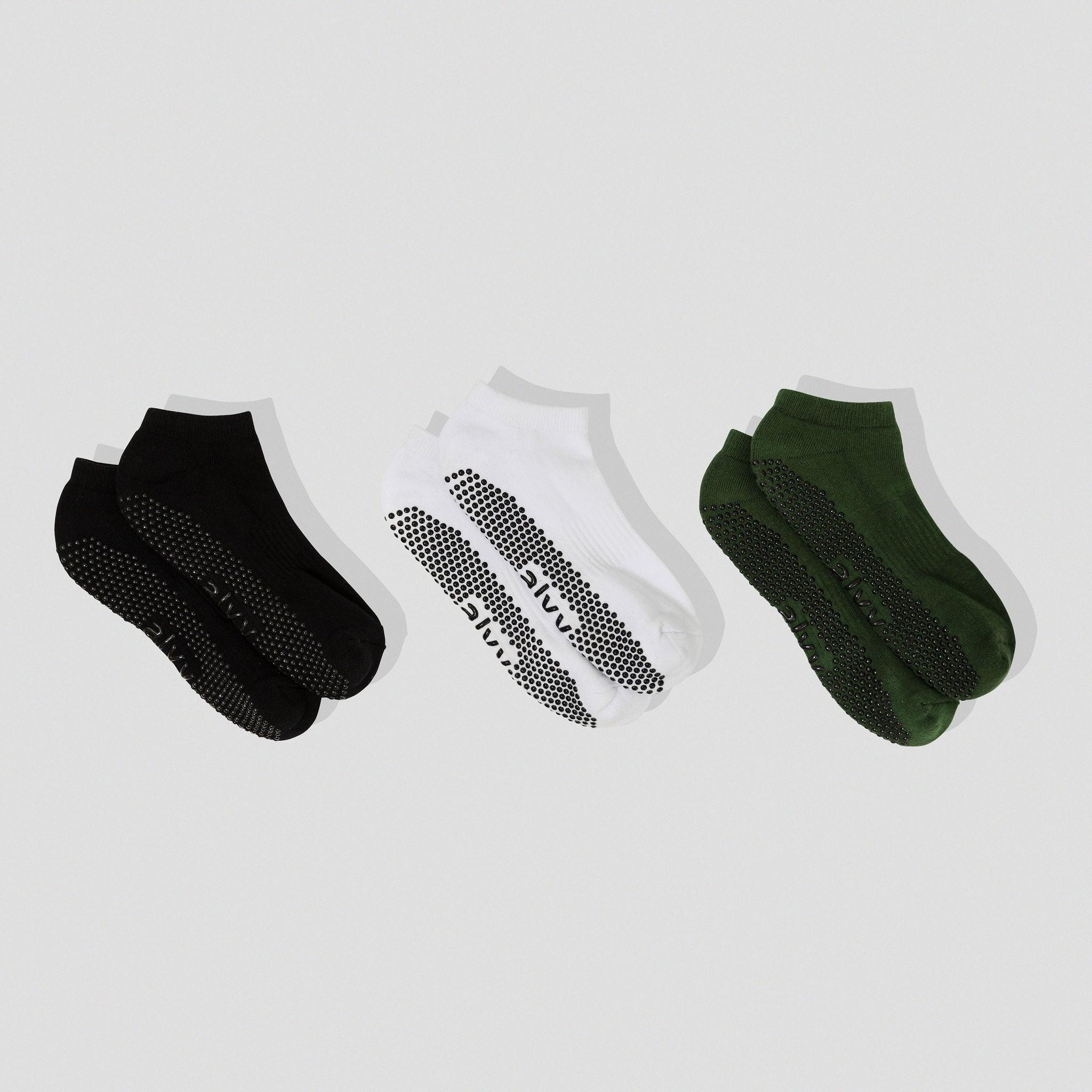 alvy low rise grip socks bundle